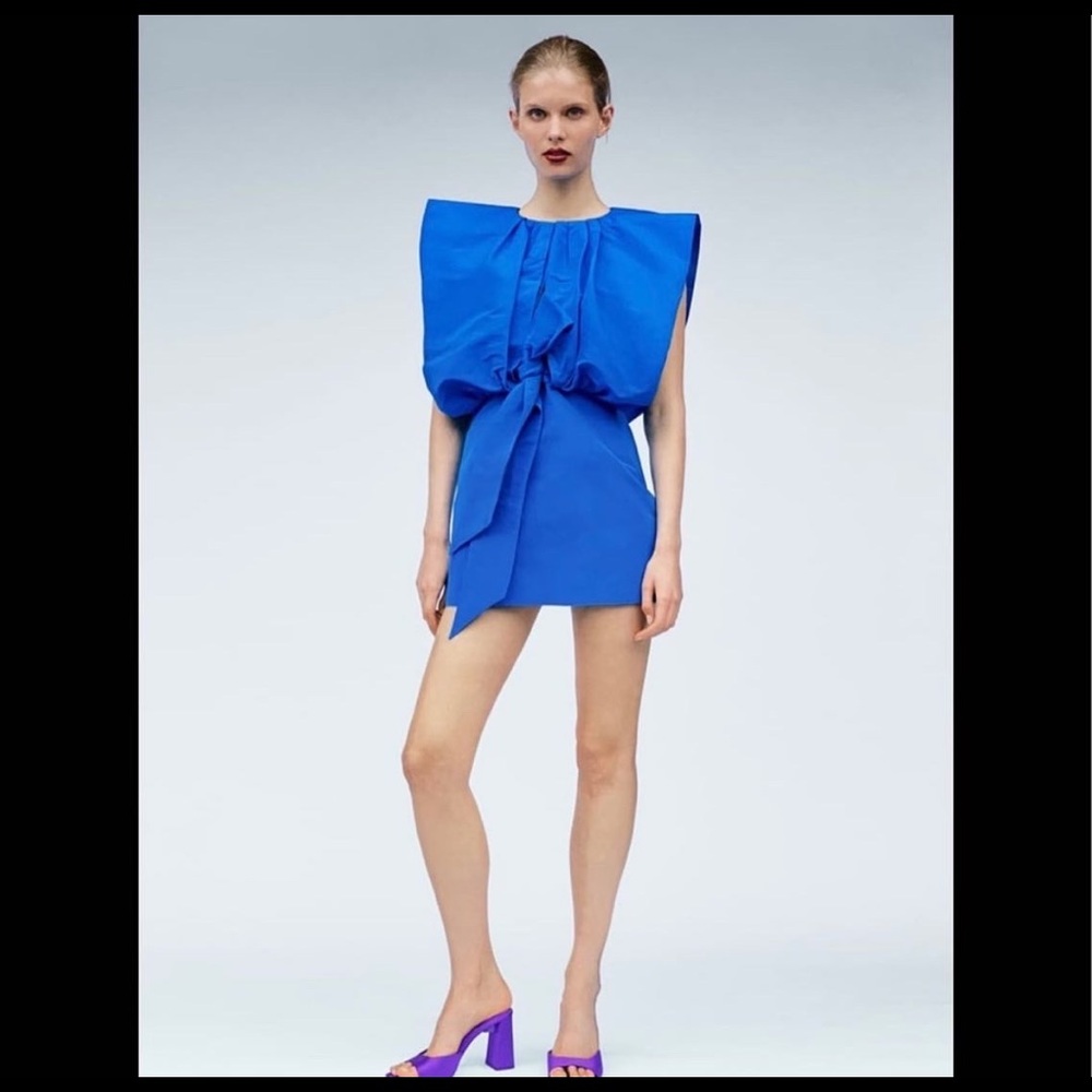 NWT blue Zara dress size XSmall